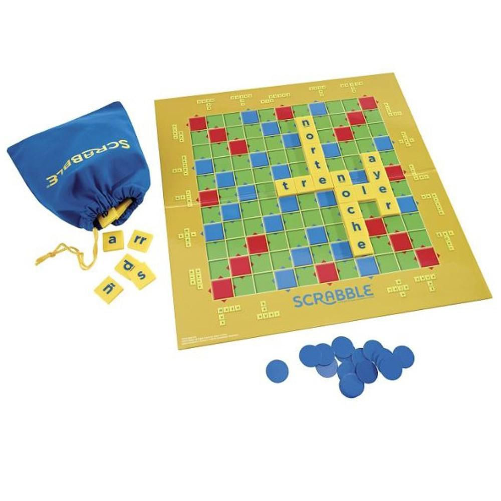 Juego Scrabble Junior Mattel Tablero Dos Niveles img #5