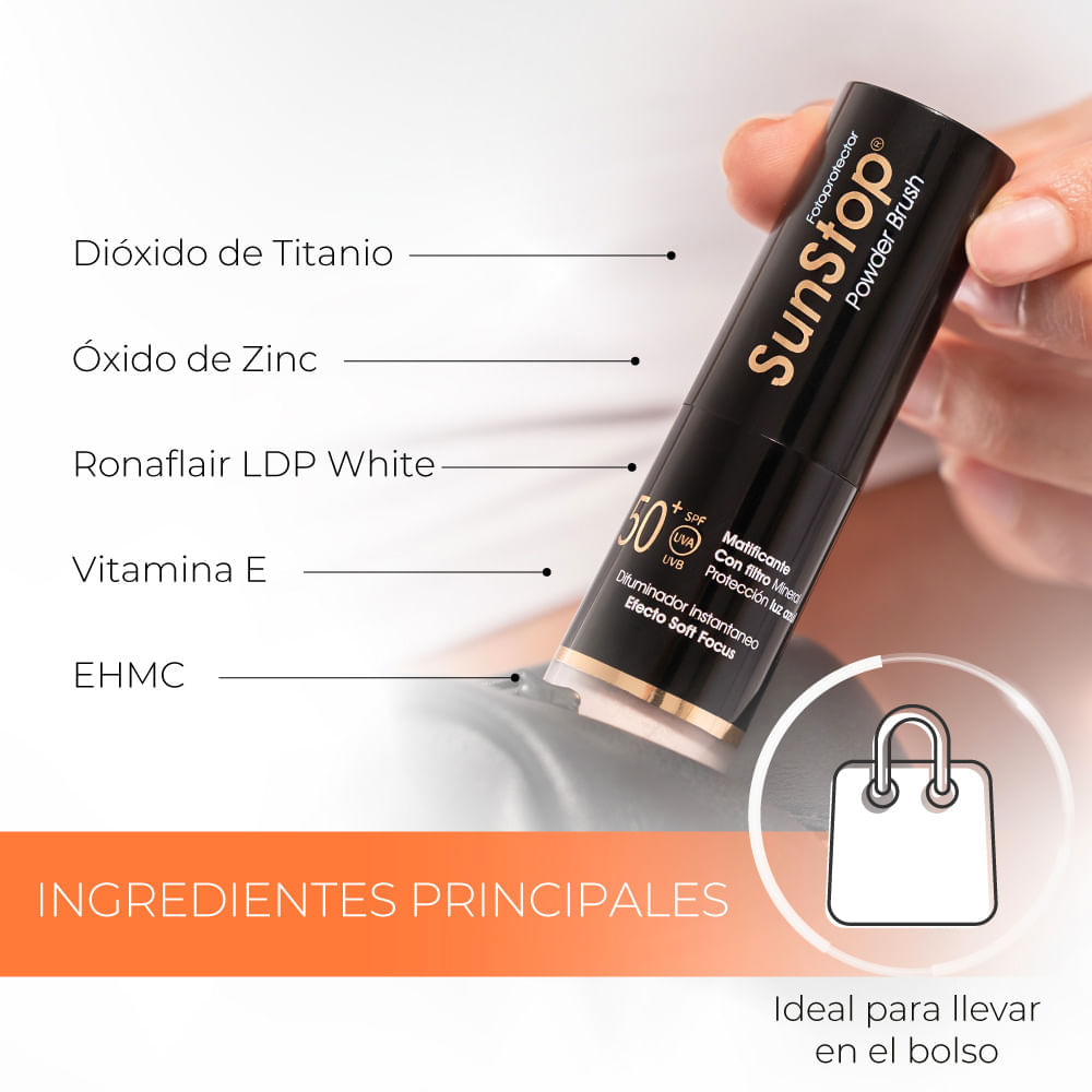 Sunstop Powder Brush SPF50 - Pharmaderm img #4