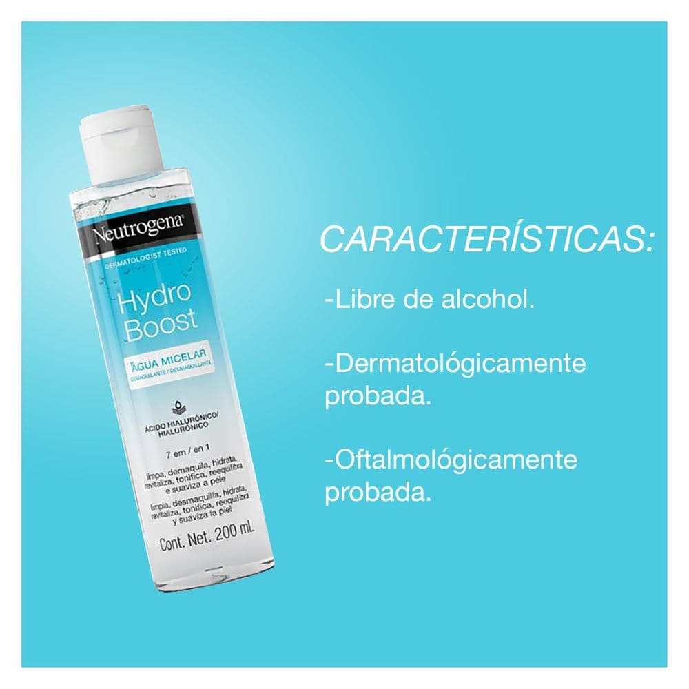 Agua micelar Hydro Boost - Neutrogena img #3