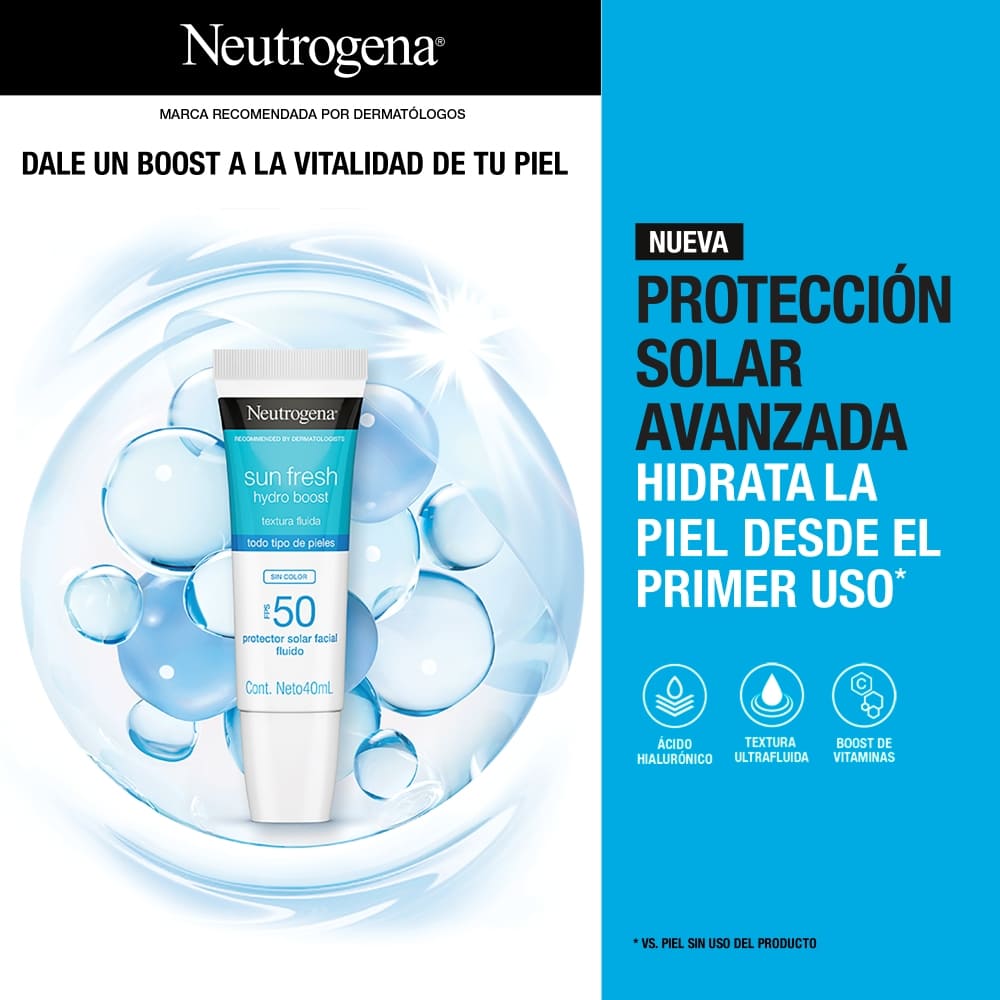 Sun Fresh Hydro Boost FPS 50 -Neutrogena img #2