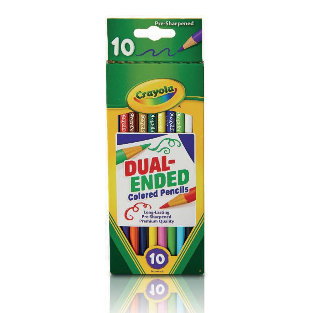LAPICES COLOR DOBLE PUNTA X 10 CRAYOLA img #1