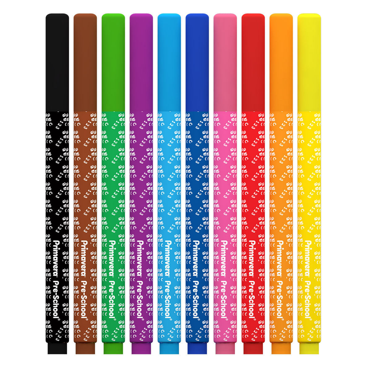 Plumones Pre-School Super Lavables x 10 img #2