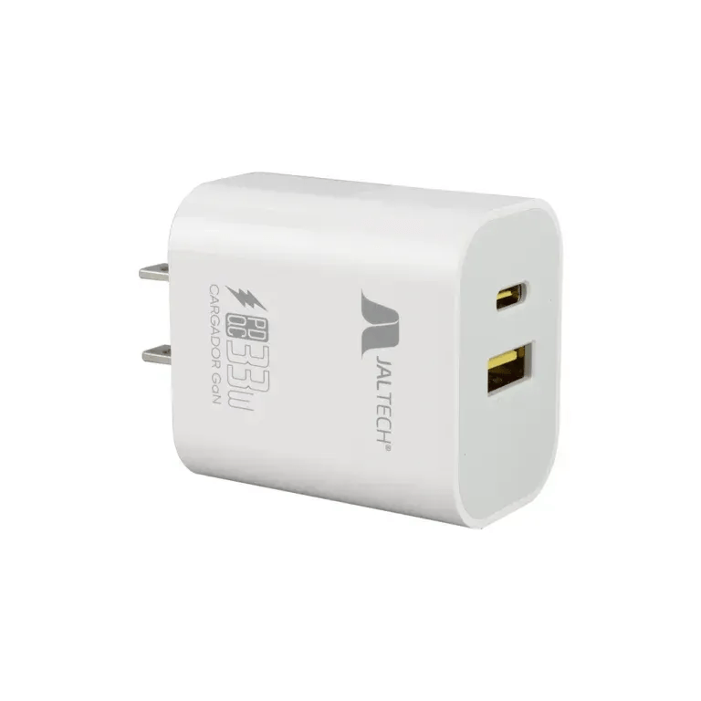 Cargador Jaltech Gan 33w Qc 3.0 Con Cable Ti img #3