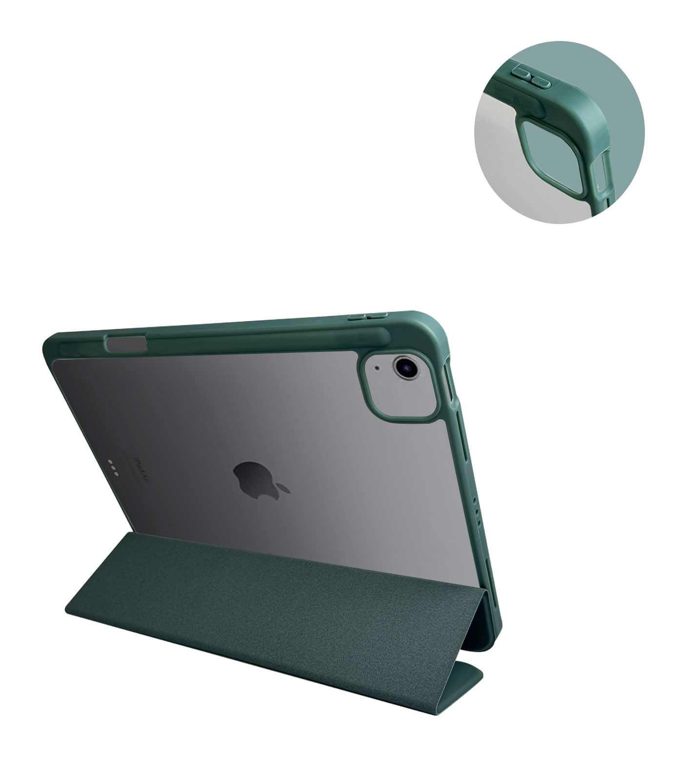Smart Case Cristal IP 10.2-10,5 Pulgadas Verde img #3