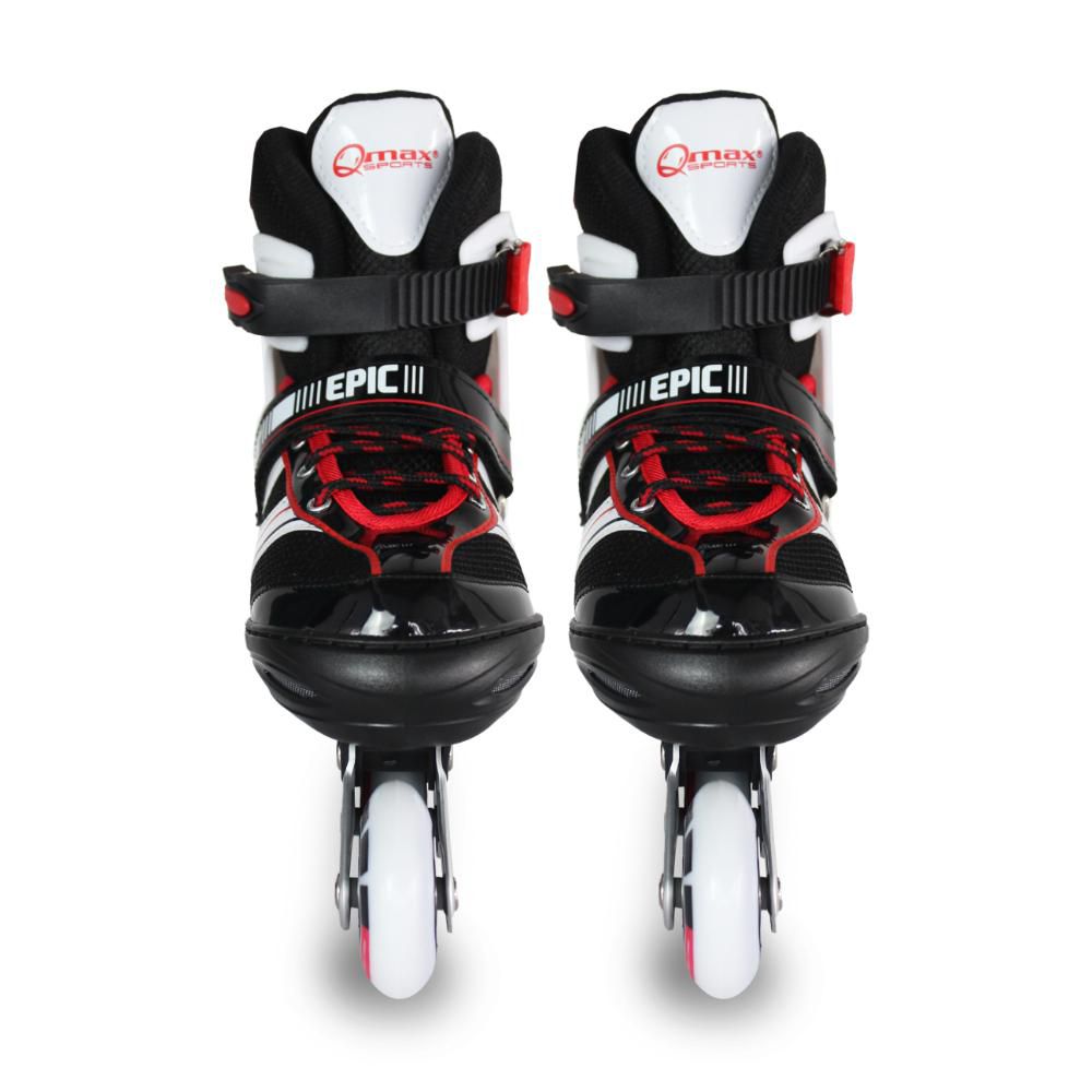 Set Patinaje Iniciación Epic Rojo Talla M Ajustabl QMAX OC6198RM img #4