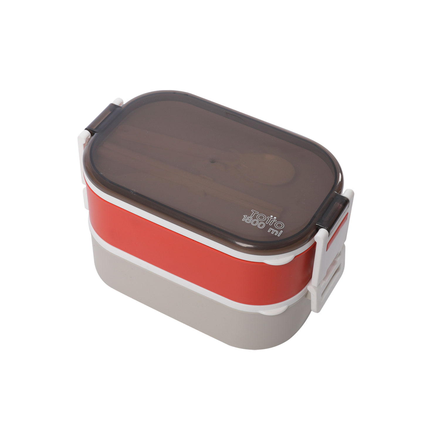 Portacomidas Magu Gris/Rojo img #1