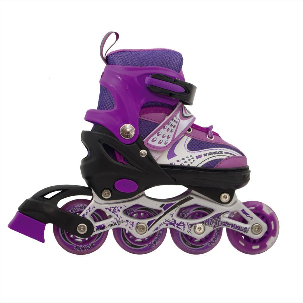 Combo De Patines Ajustables Morado Talla S (29 33) img #2