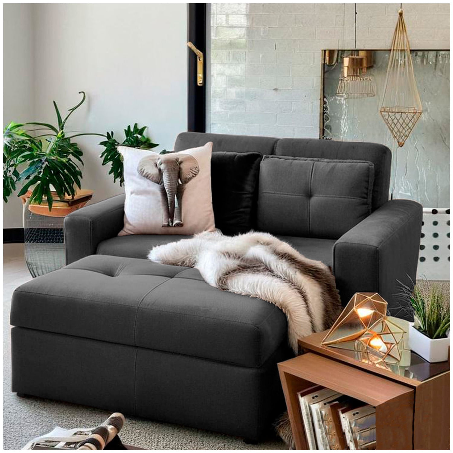 Sofa Cama Boston Petit Gris Plomo-1745583626785