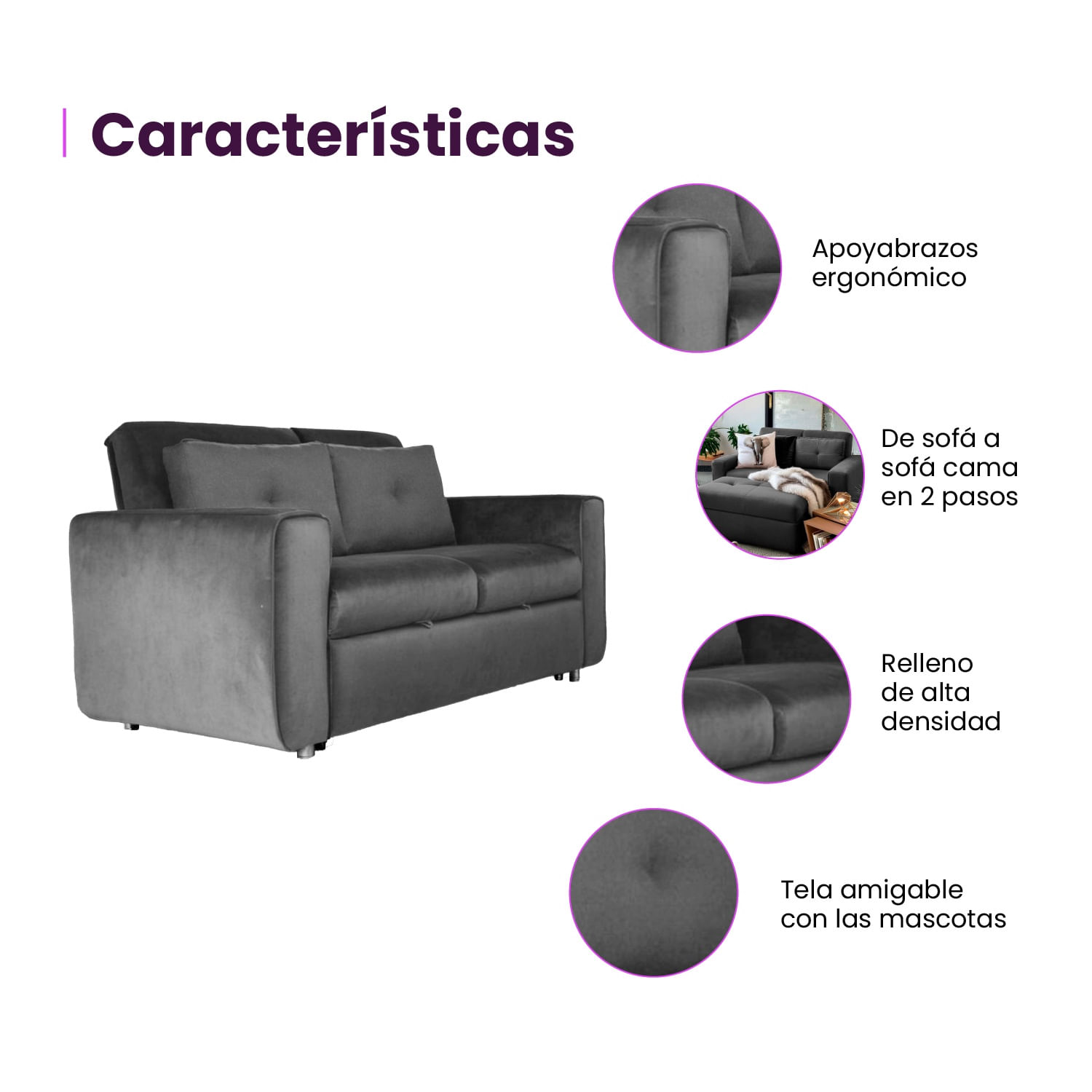 Sofa Cama Boston Petit Gris Plomo-1745583633073