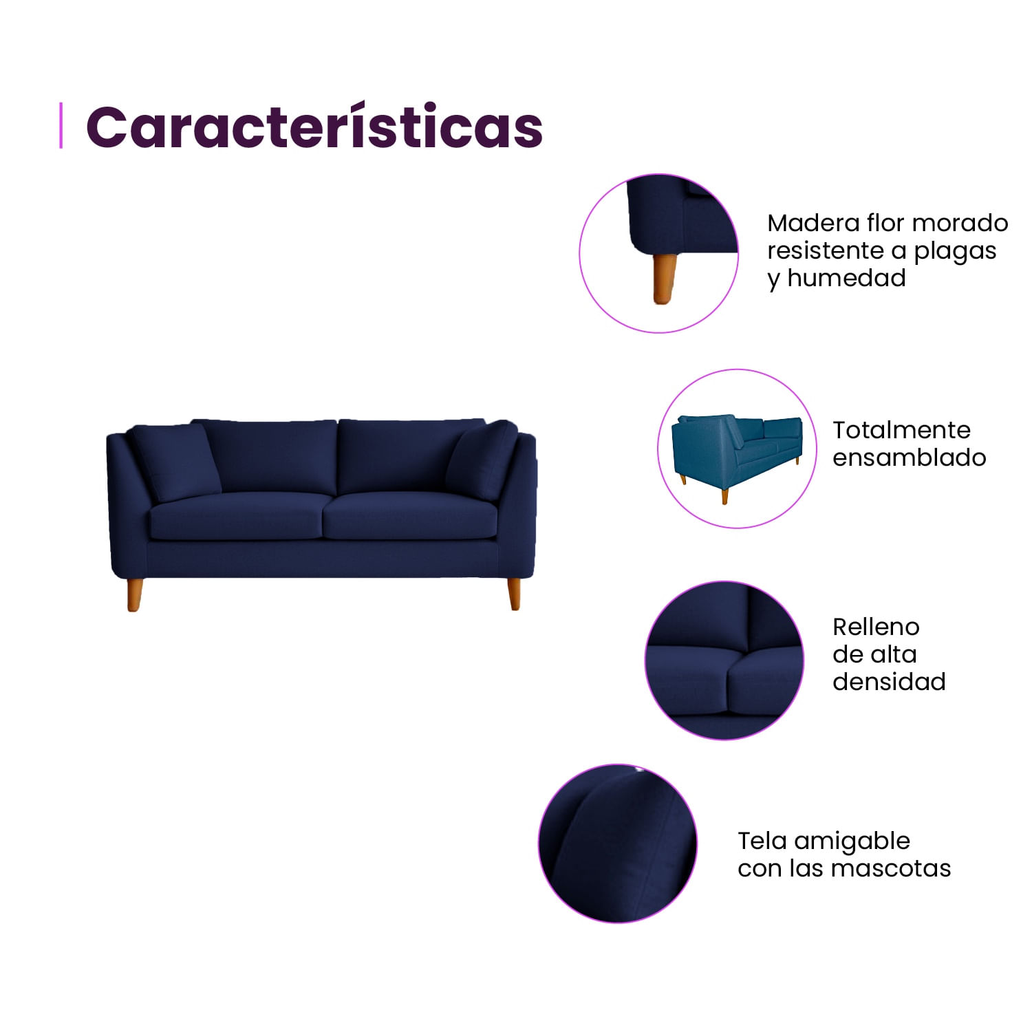 Sofá 3 Puestos Gales Azul Indigo-1745585554220