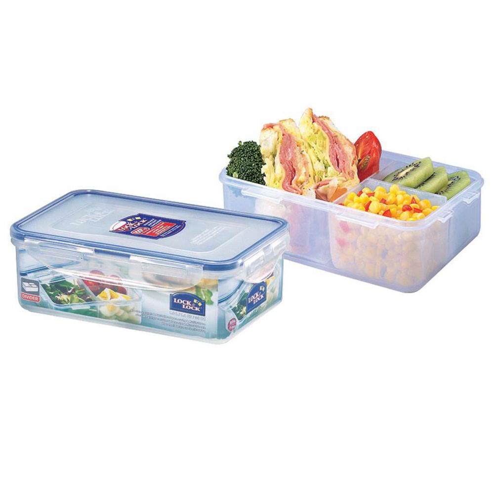 RECIPIENTE RECTANGULAR DIV 1L ESTRA 41010305 img #1