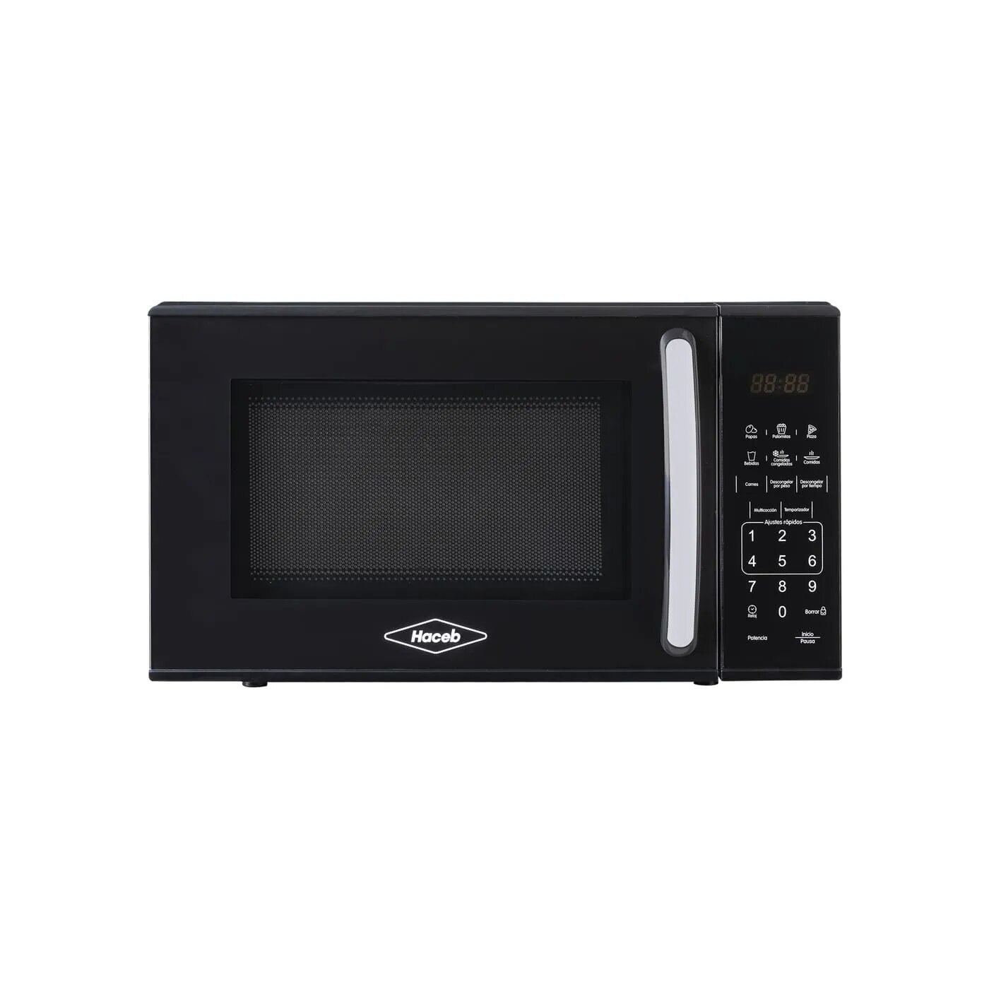 Horno Microondas Haceb 20 Litros Azafrán Negro img #1