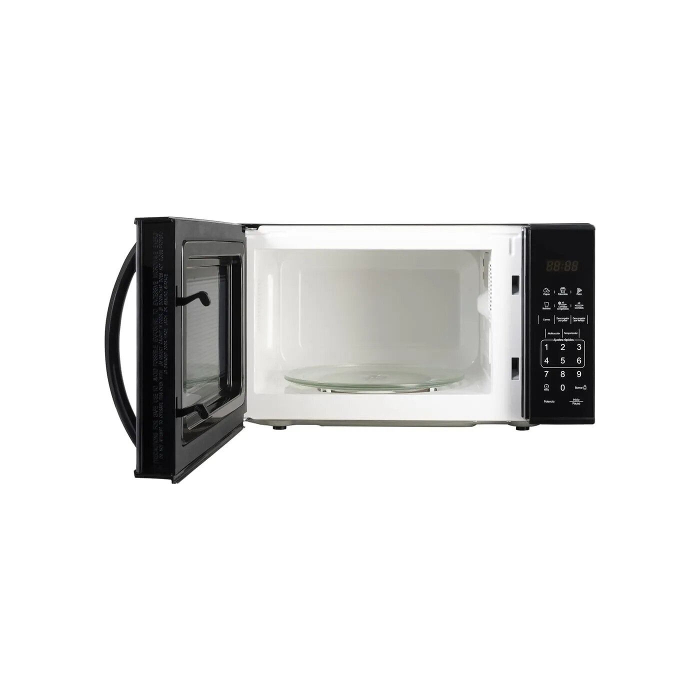 Horno Microondas Haceb 20 Litros Azafrán Negro img #5