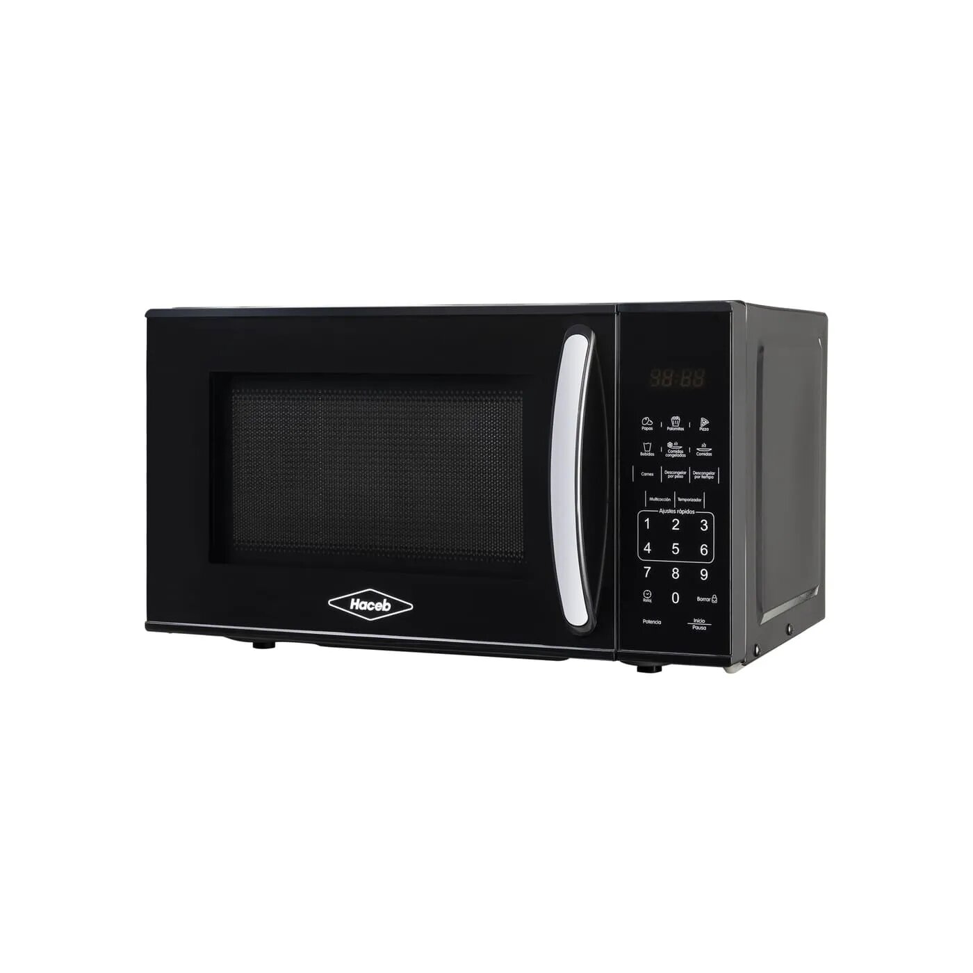 Horno Microondas Haceb 20 Litros Azafrán Negro img #3