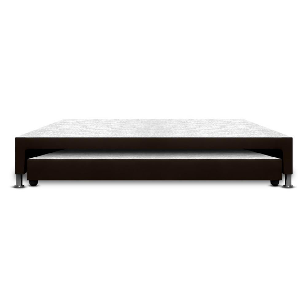 Cama Nido Duplex Magic Class 140X190 Microfibra Café img #2