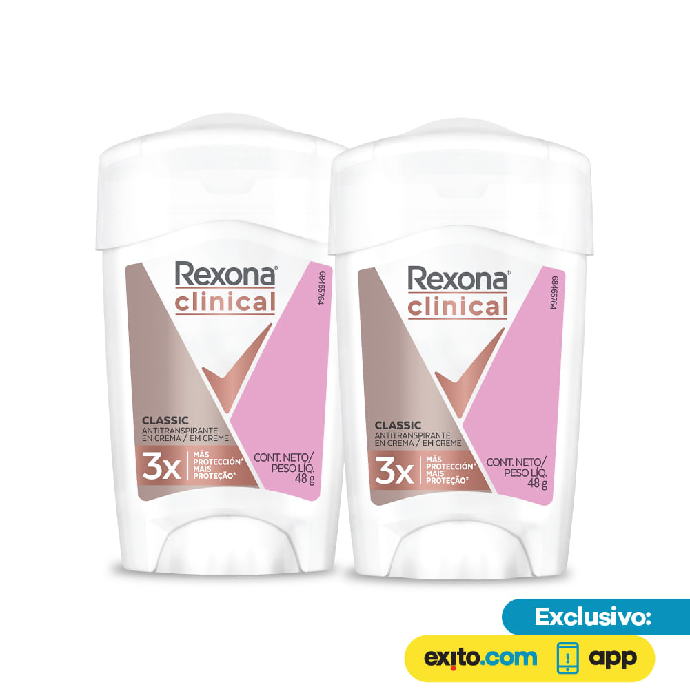Oferta Desodorante Rexona Clinical x2 img #1