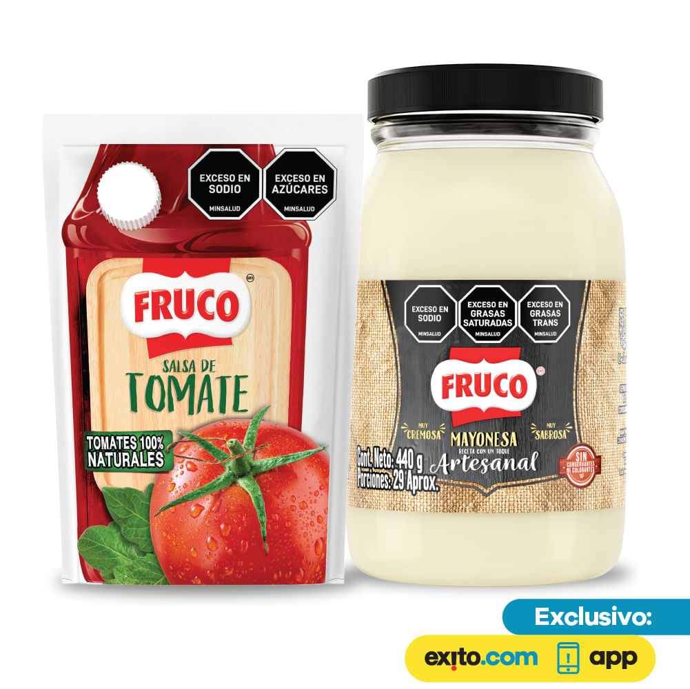 Kit Parrillero Fruco Salsa de Tomate + Mayonesa Artesanal img #1