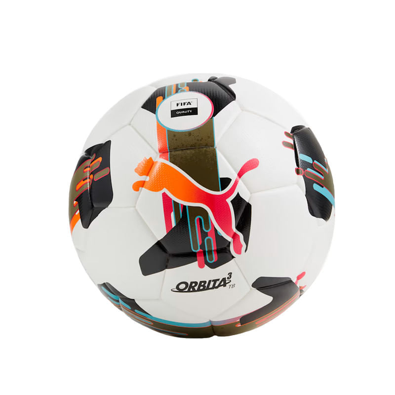 Balon Puma Orbita 6 Ms S4 Unisex Color Blanco Negro img #1