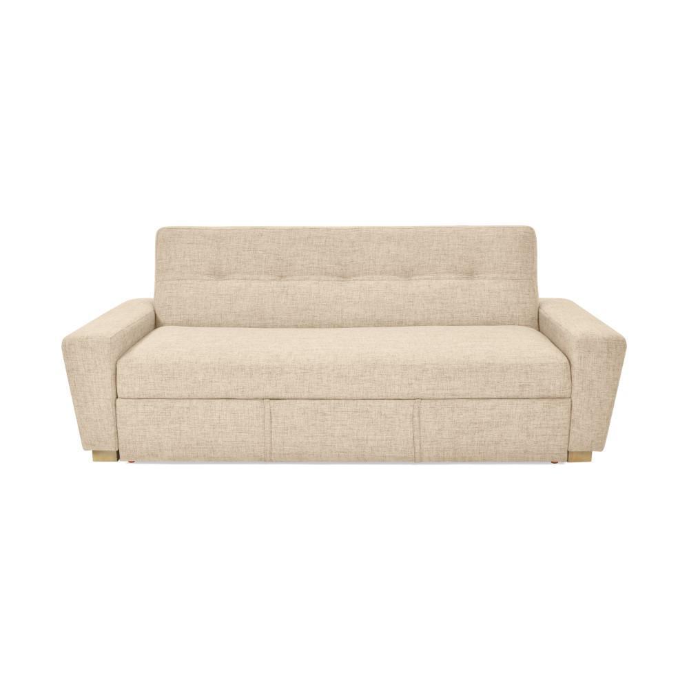 Sofacama Hamburgo Tela Poliéster Beige-1751048901428
