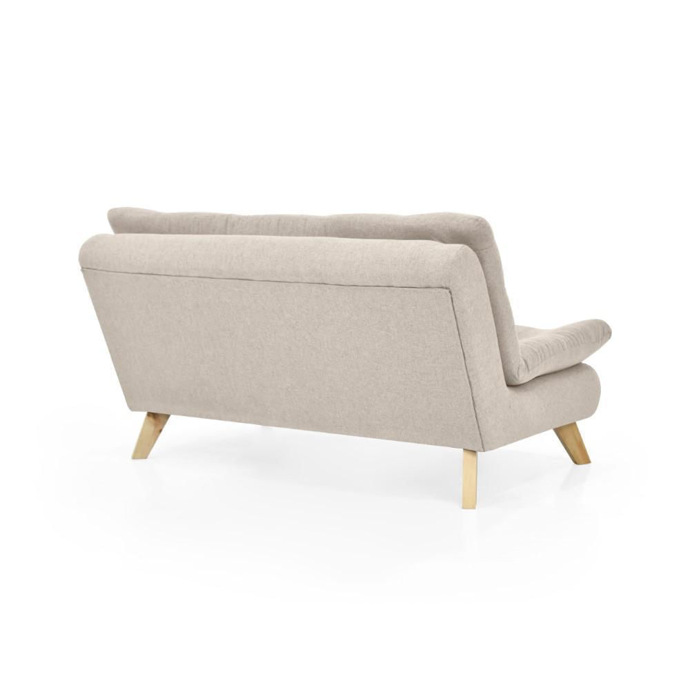 Sofá Toulouse Tela Poliéster Beige-1751049879422