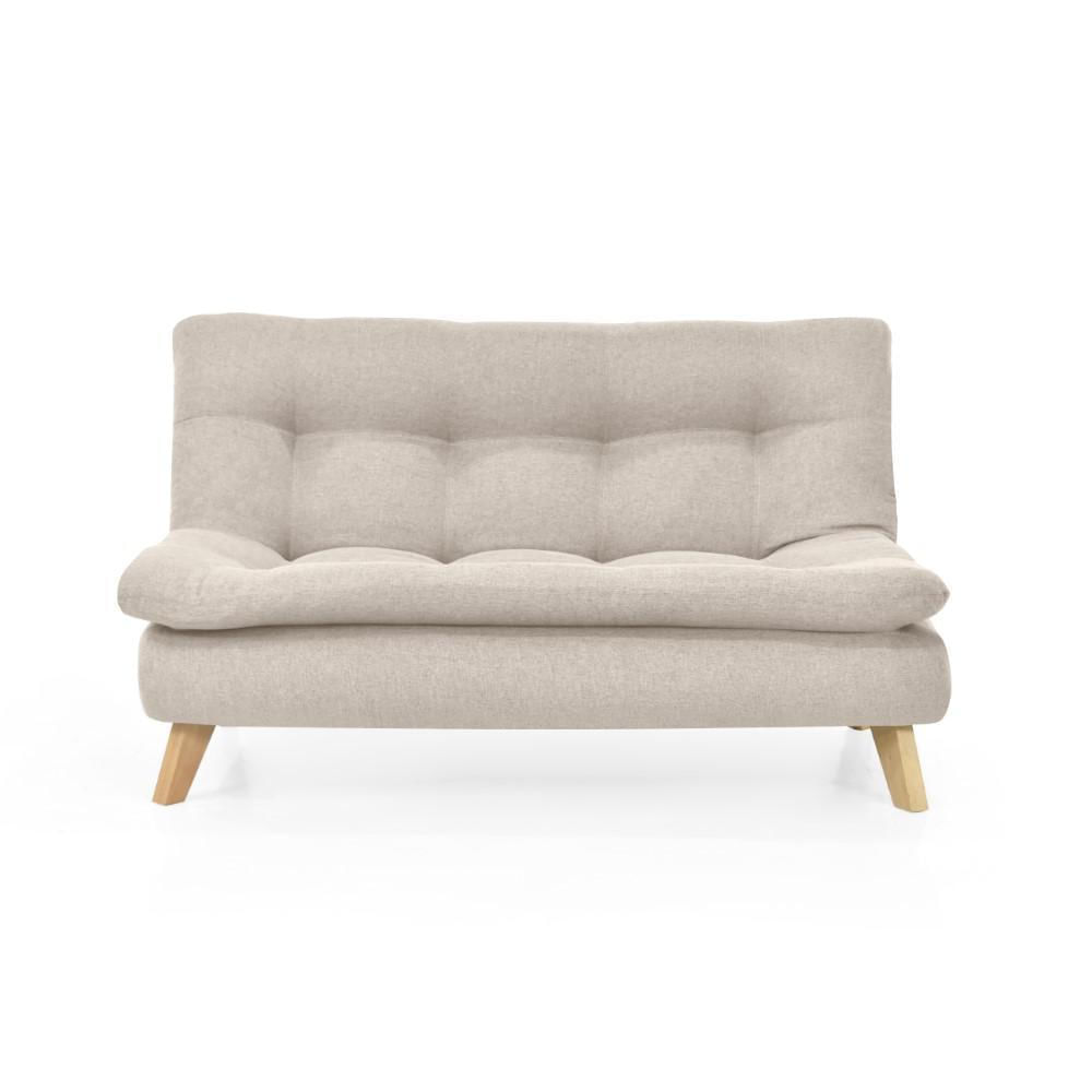 Sofá Toulouse Tela Poliéster Beige-1751049883516
