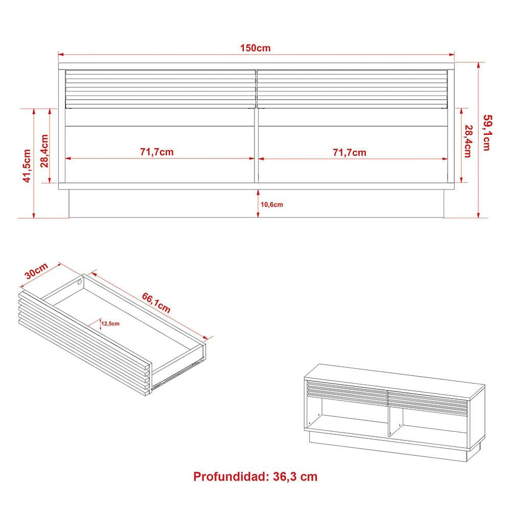 Mesa De Tv Ceuta Natural/Blanco Apagado-1751914987112