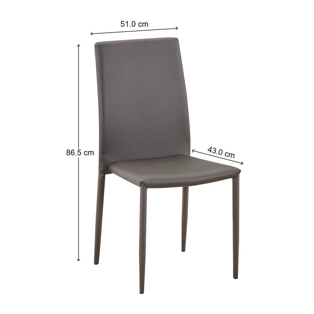 Comedor Diniza Gris 4 Puestos INVAL 27755 img #3
