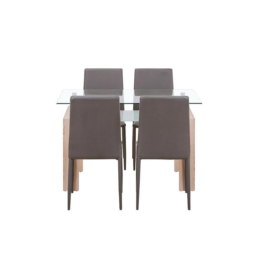 Comedor Diniza Gris 4 Puestos INVAL 27755 img #4
