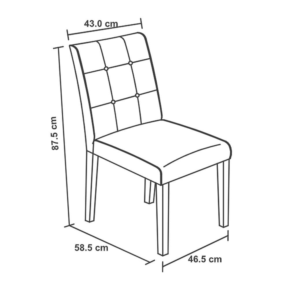 Comedor Enna Gris/Cafe  INVAL 28048 img #5