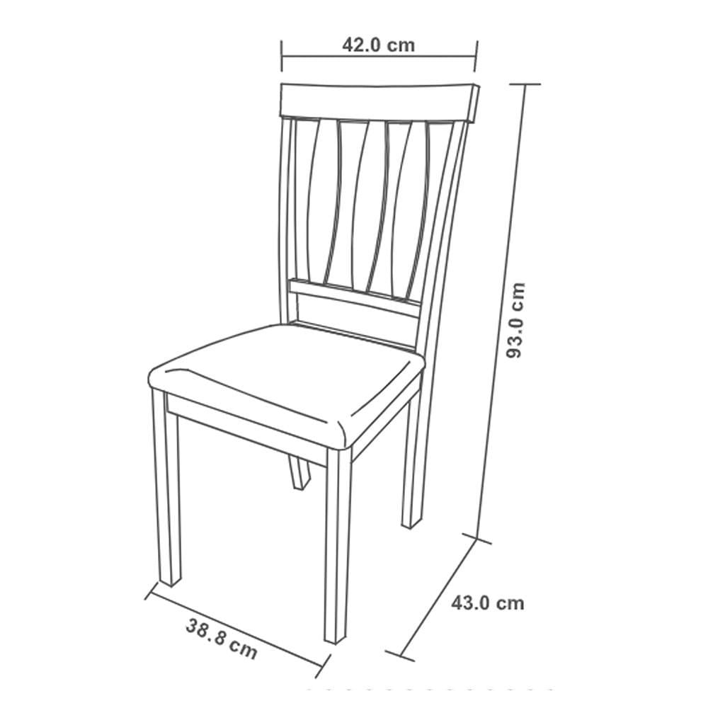 Comedor Salento Beige/Cafe  INVAL 28051 img #4
