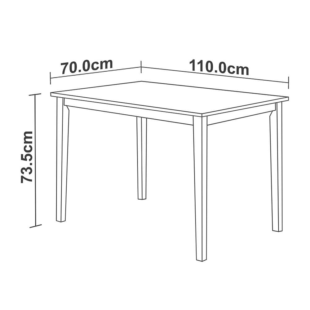 Comedor Salento Beige/Cafe  INVAL 28051 img #5