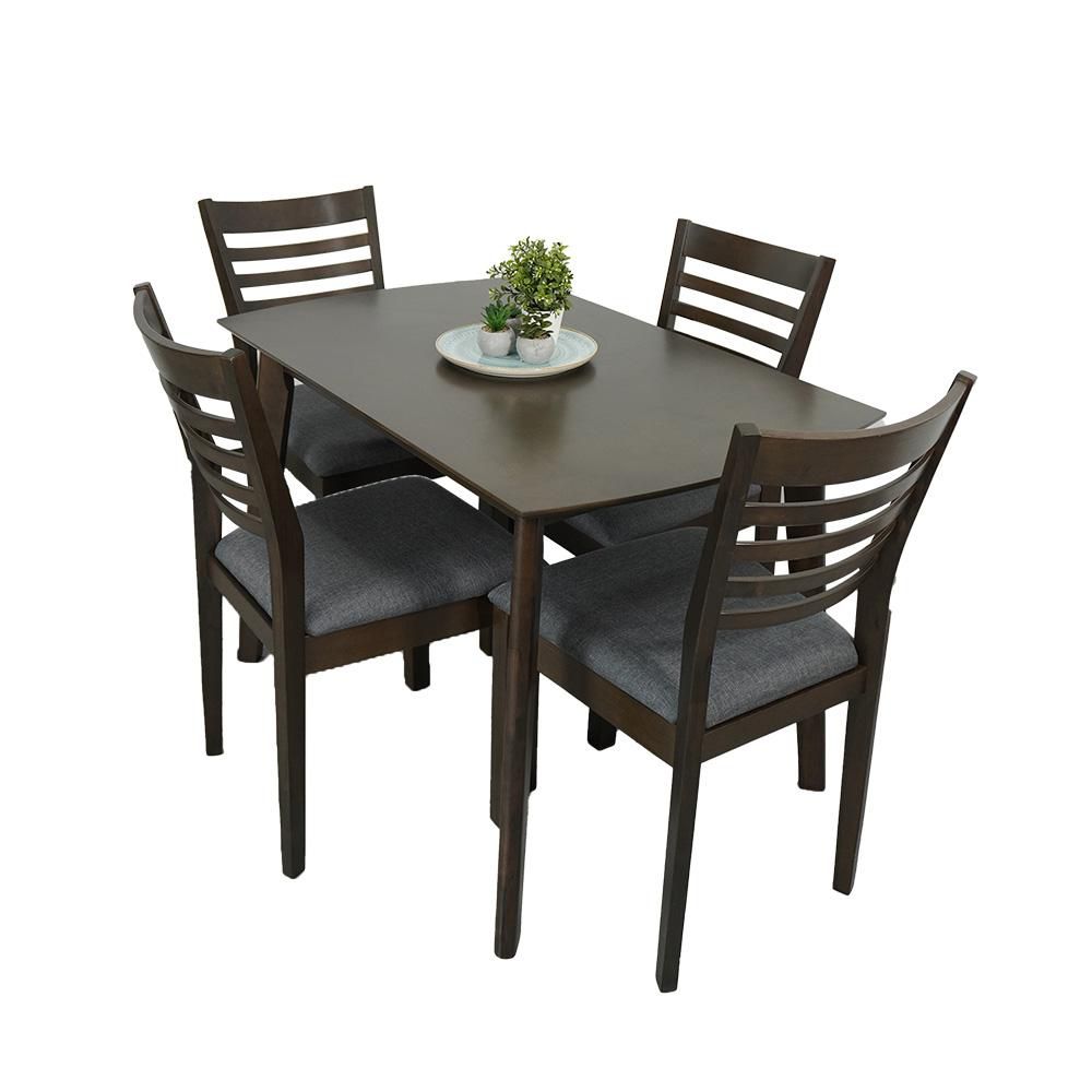 Comedor Tramontino Gris/Cafe  INVAL 28043 img #1