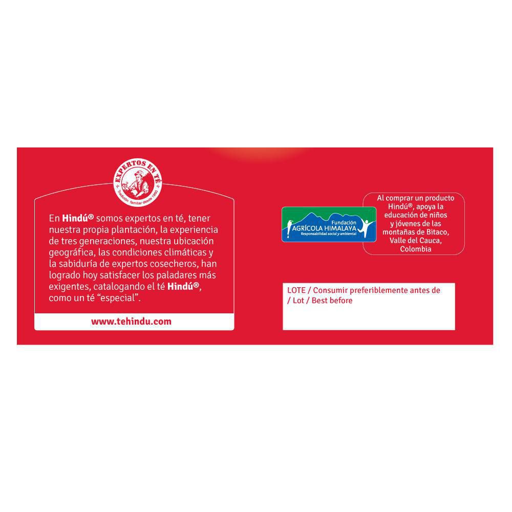 Té HINDU negro original (80  gr) img #3