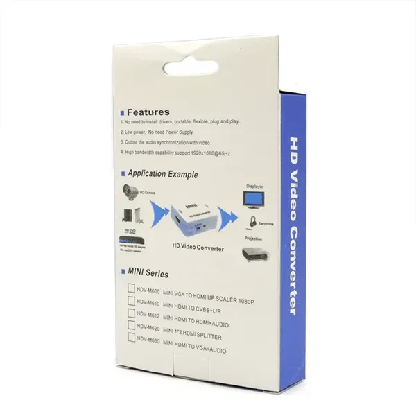 Caja Convertidora Hdmi A Rca 10435 img #2