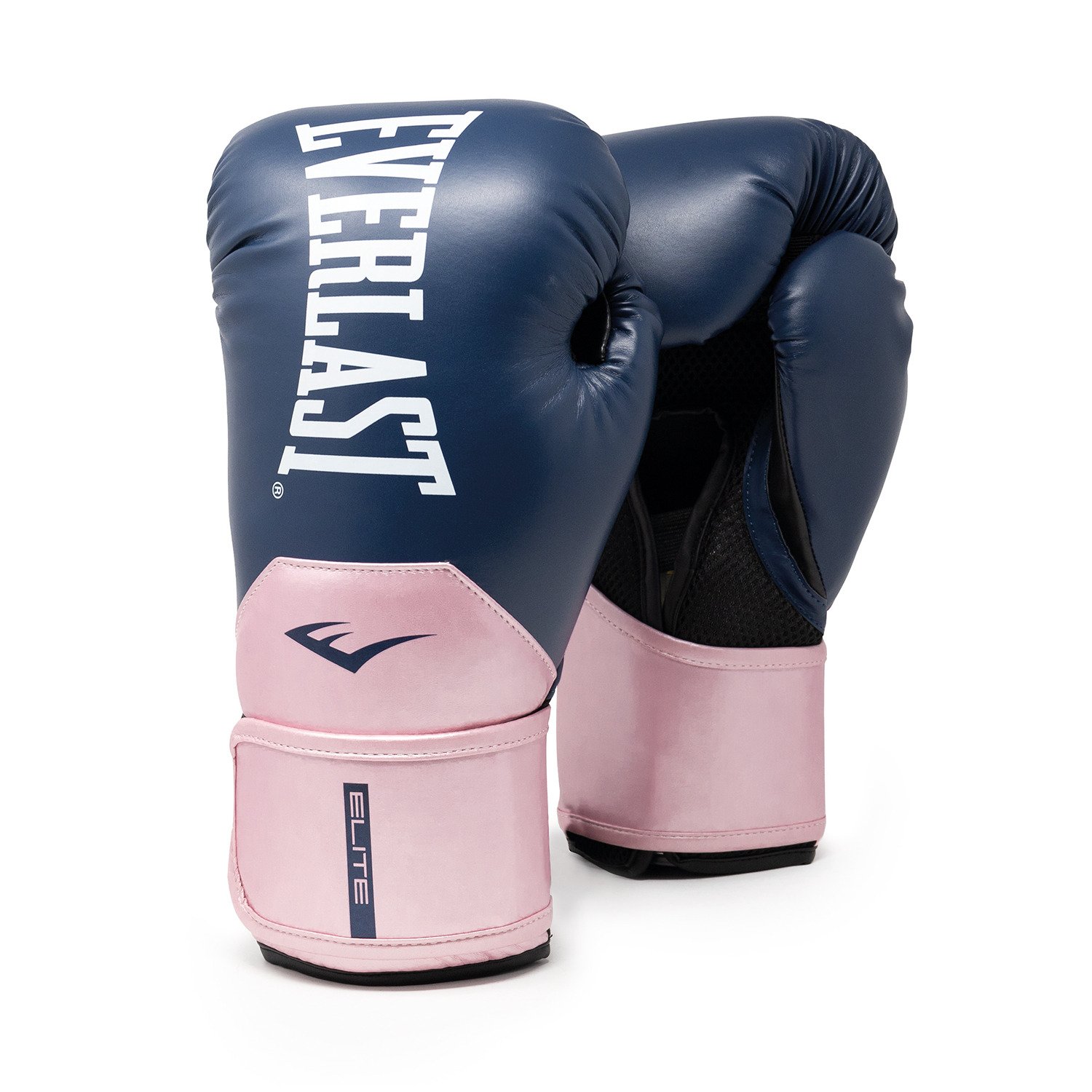 Guante De Boxeo Elite 2 Everlast 14oz Navy Rosado img #1