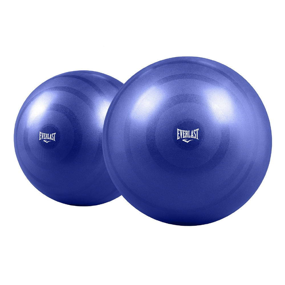 Bola De Ejercicio Gimnasia-yoga Everlast 75CM Azul img #1