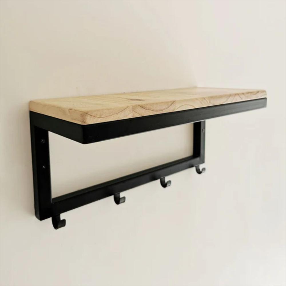 Repisa Con Perchero De Pared img #2