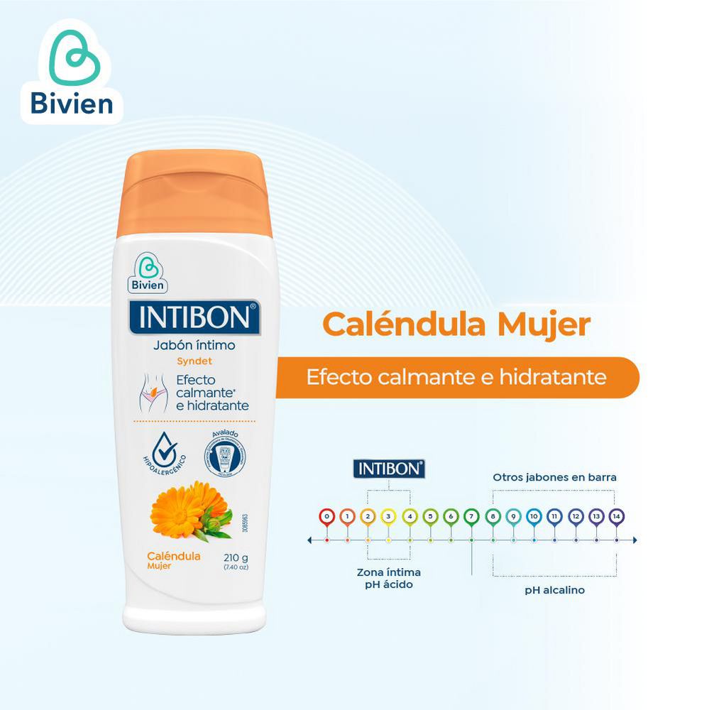 Jabón íntimo INTIBON caléndula (330  gr) img #3
