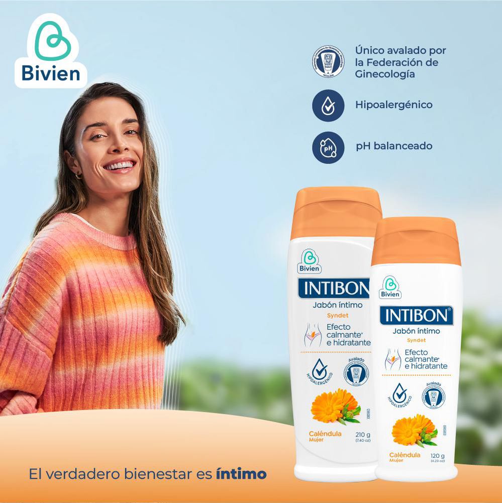 Jabón íntimo INTIBON caléndula (330  gr) img #4