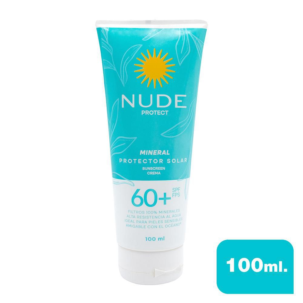 Protector solar NUDE mineral corporal FPS 60+ (100  ml) img #1