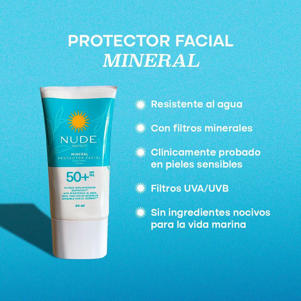 Protector solar NUDE mineral corporal FPS 60+ (100  ml) img #4