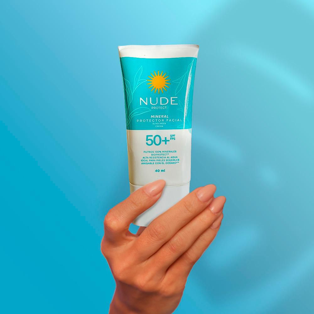 Protector solar NUDE mineral corporal FPS 60+ (100  ml) img #6