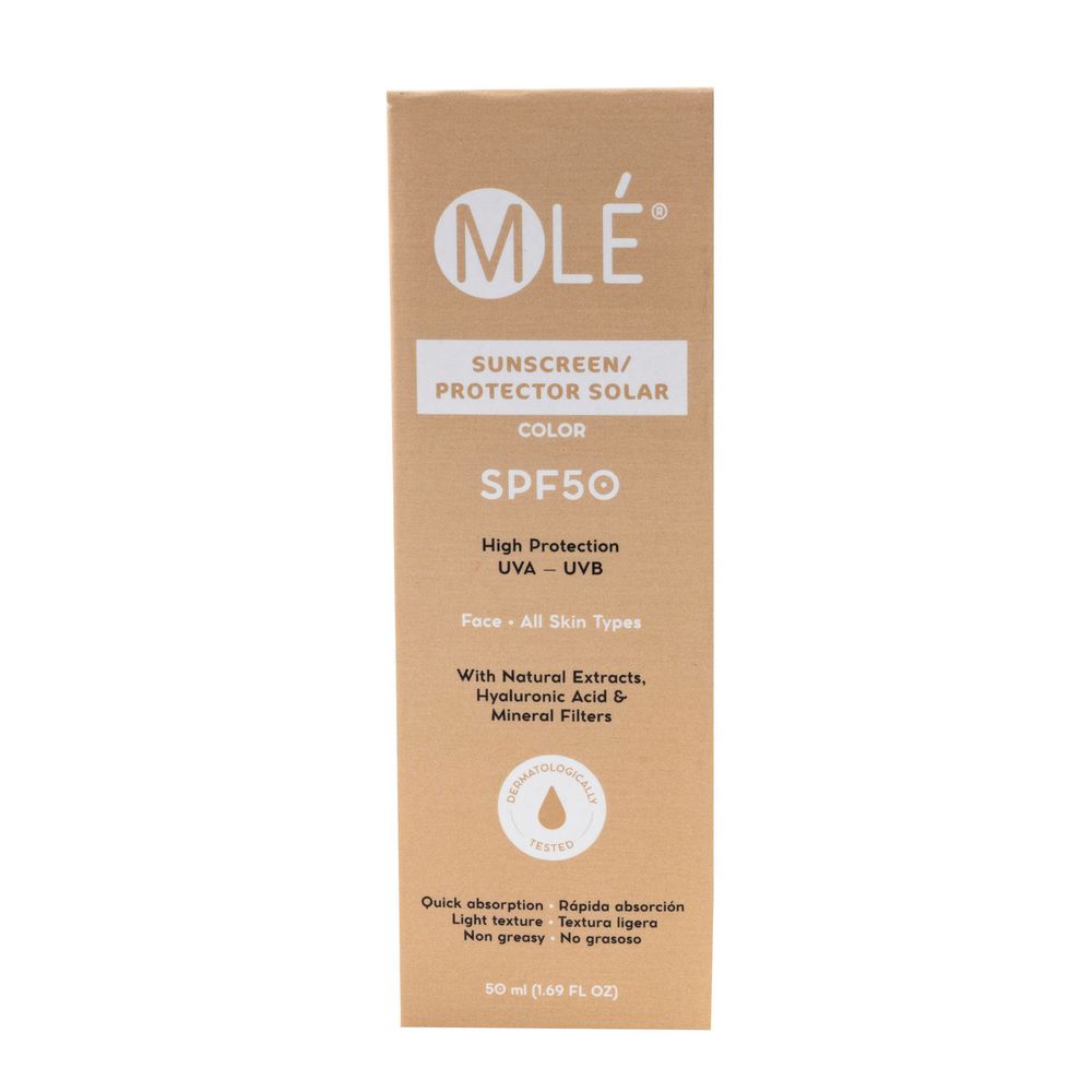 Protector solar MLÉ color FPS 50 (50  ml) img #1