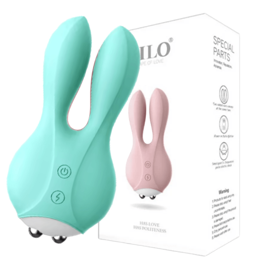 Vibrador lilo electric shock rabbit azul img #1