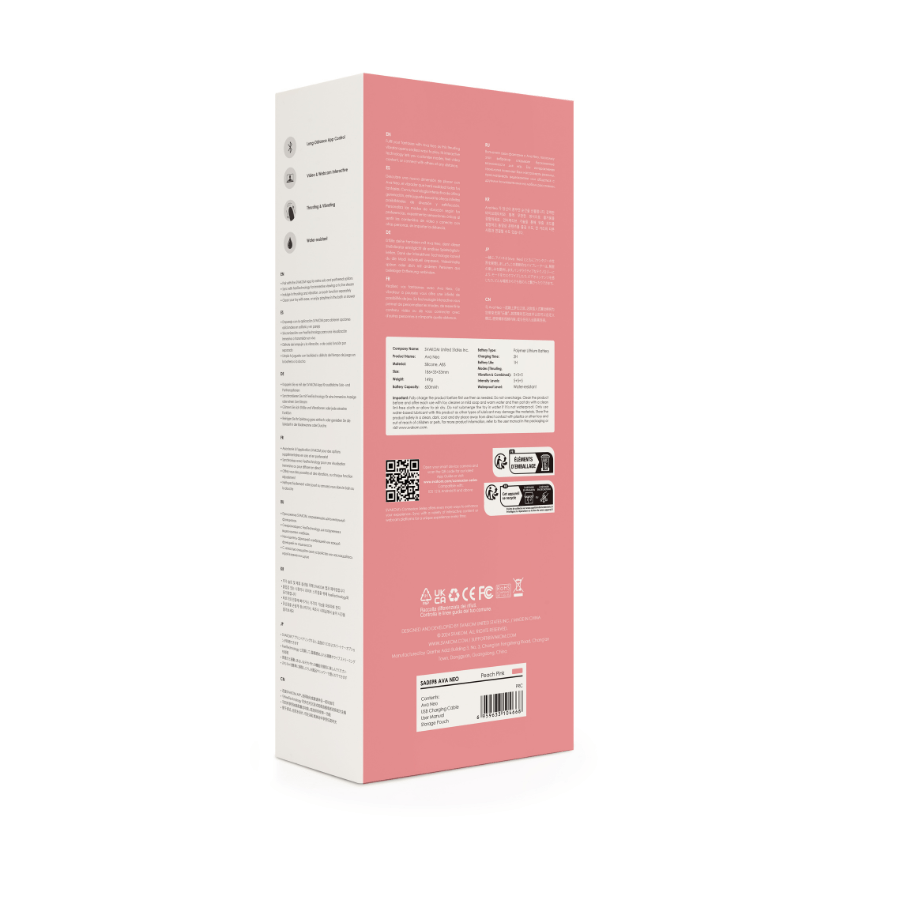 Vibrador svakom ava neo rosado img #11