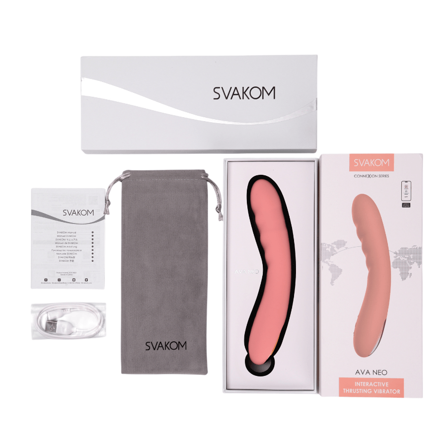 Vibrador svakom ava neo rosado img #9