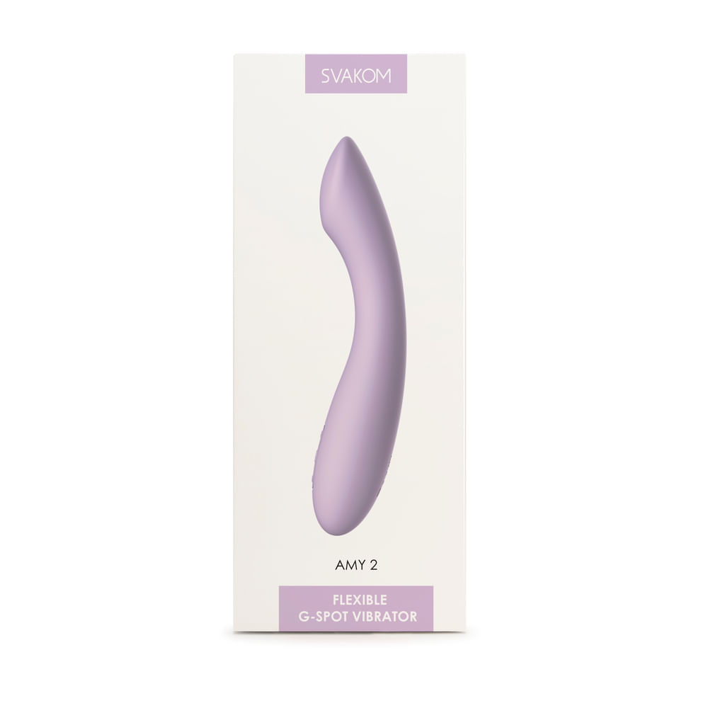 Vibrador svakom amy 2 lila img #7