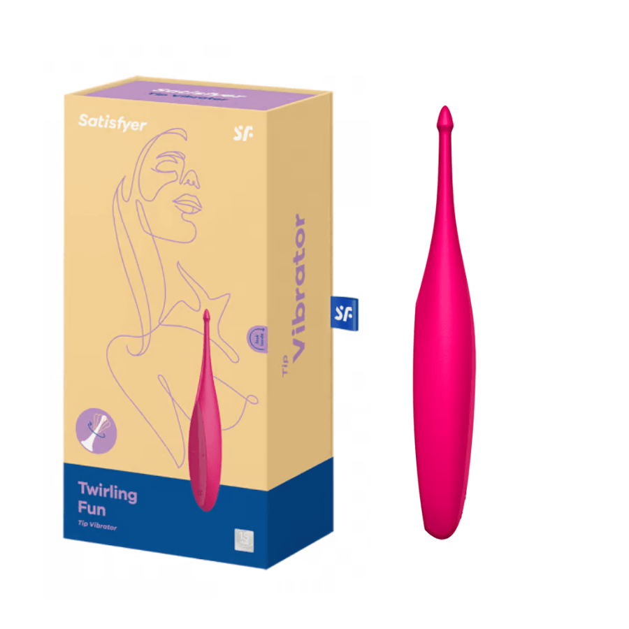 Vibrador satisfyer twirling fun rojo img #1