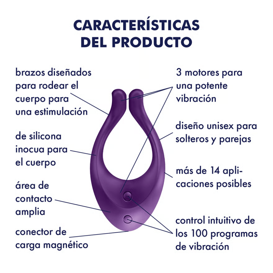 Vibrador satisfyer endless love morado img #2