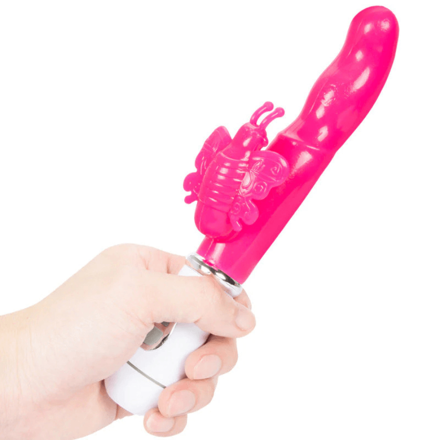 Vibrador punto g butterfly fucsia img #2